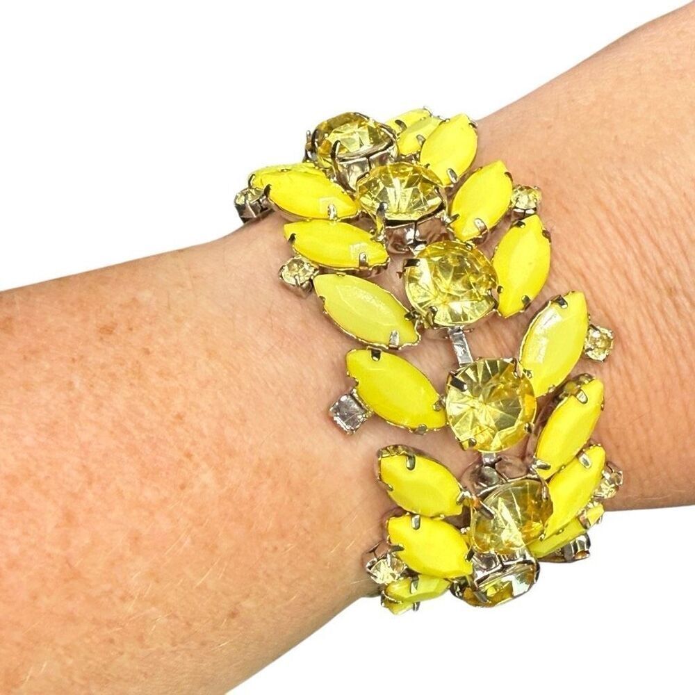 Nordstrom Yellow and Crystal Bracelet - Picture 3 of 5